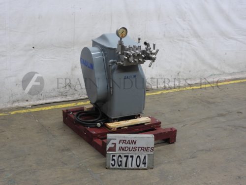 Photo of Gaulin Homogenizer 2 Stage 125E