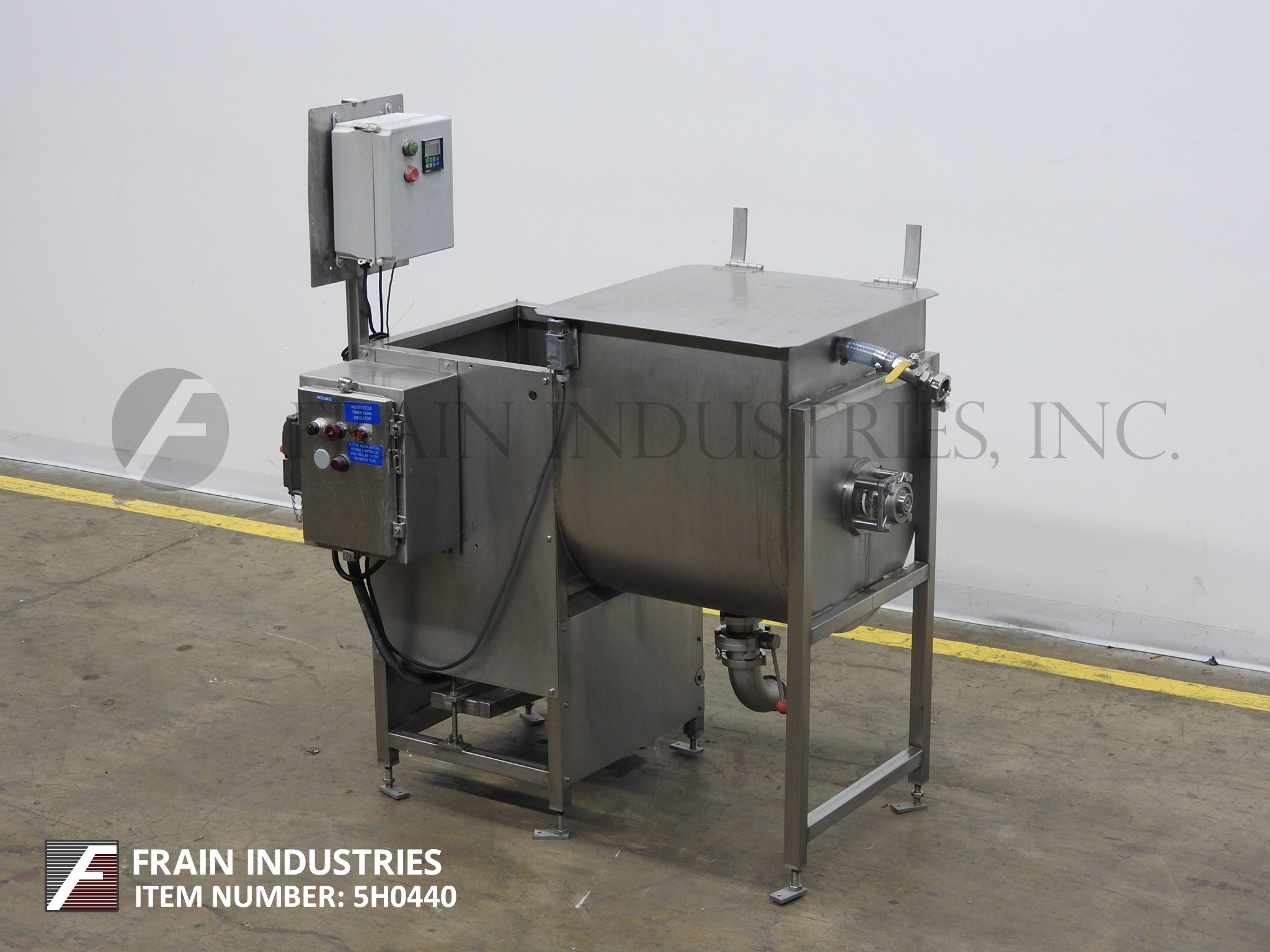 Automated Food Systems Mixer Paste Horizontal 5 FT³ for Sale 5H0440