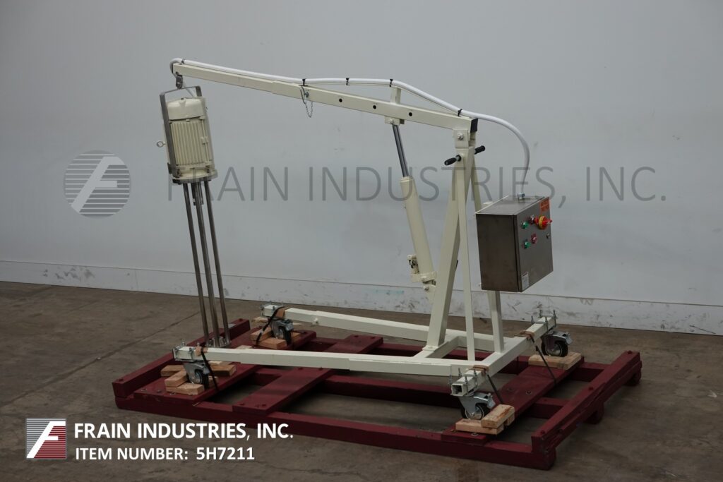 Used Industrial Liquid Mixer  Industrial Liquid Mixing Equipment, Drives,  Shafts & More - JM Industrial