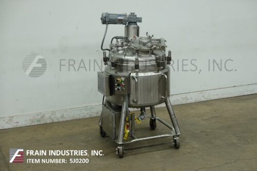 Photo of DCI Tank Reactor SS 40 GALLON